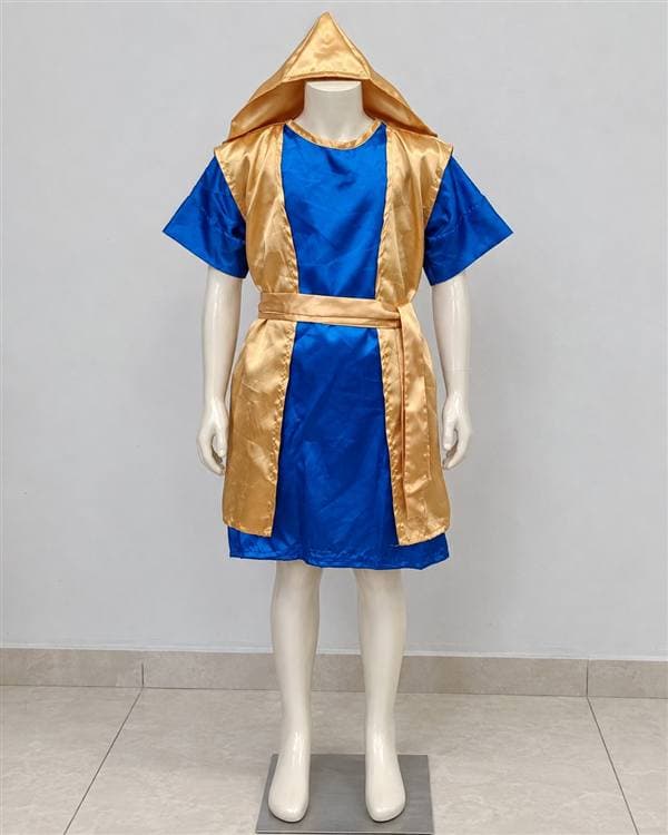 Virgen María (azul y dorado)