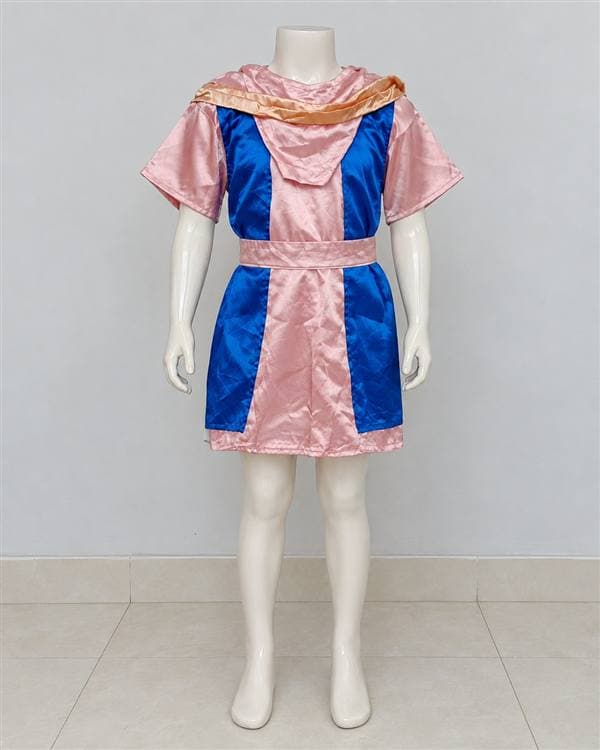 Virgen María (azul y rosado)