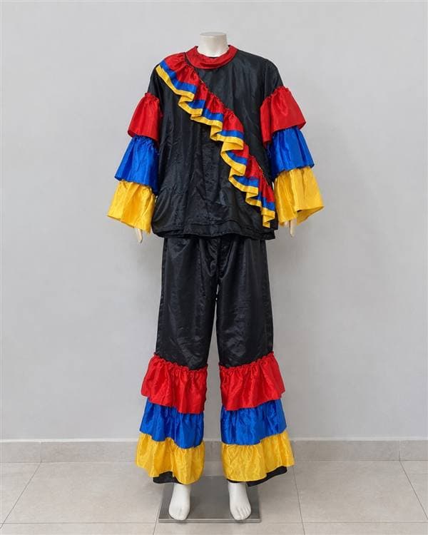 Traje de carnaval negro