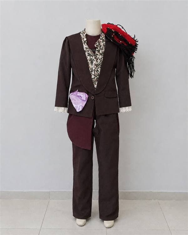 Pirata elegante (saco vino tinto)