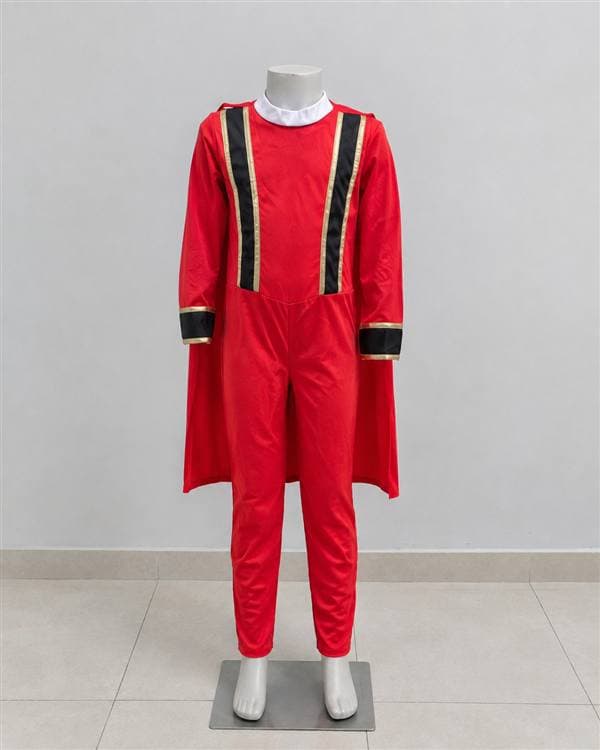 Power Ranger rojo Mystic Force (enterizo con capa)
